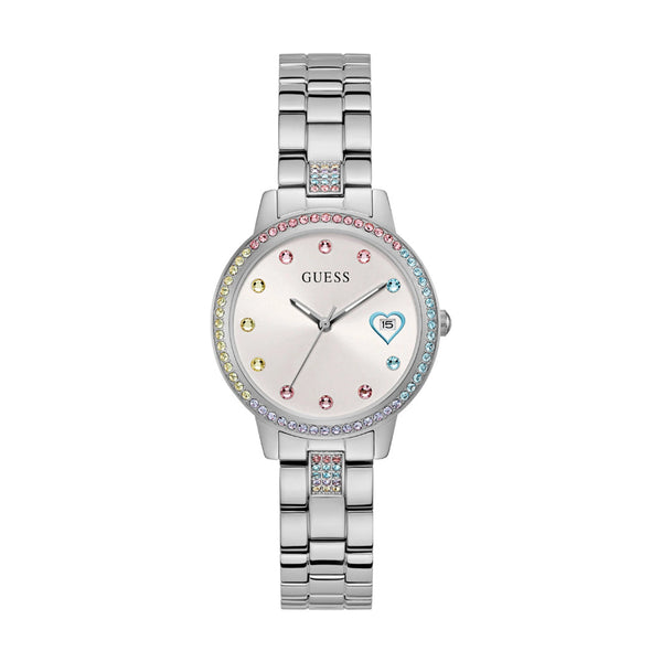 Guess Three of Hearts GW0657L1 Ladies Watch - Guess Three of Hearts GW0657L1 Ladies Watch