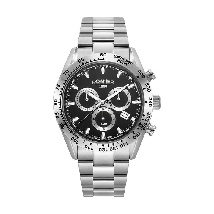Roamer Monza 100 850837415520 Mens Watch Chronograph - Roamer Monza 100 850837415520 Mens Watch Chronograph