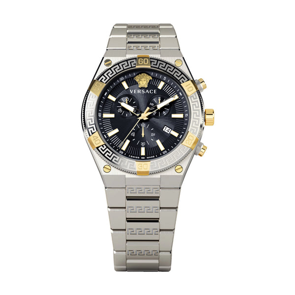 Versace VESO01123 Sporty Greca Mens Watch Chronograph - Versace VESO01123 Sporty Greca Mens Watch Chronograph