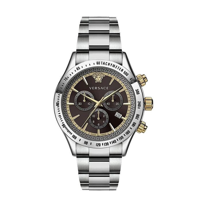 Versace VEV700419 Sporty Mens Watch Chronograph - Versace VEV700419 Sporty Mens Watch Chronograph
